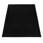 Pouffy Hochflor Teppich Schwarz – Weich & Flauschig – Bild 2