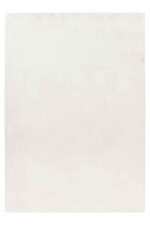 Pouffy Hochflor Teppich Creme – Weich & Flauschig