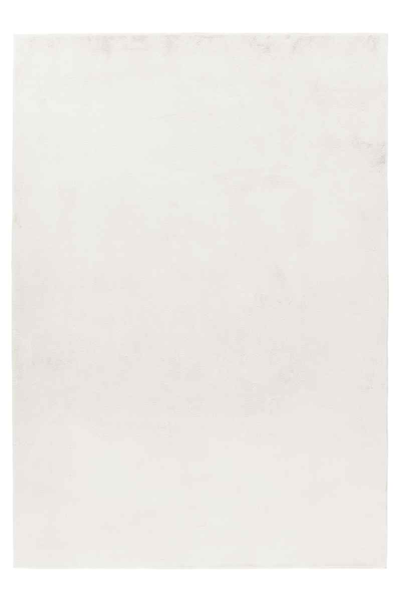 5100-Cream-1-Front Pouffy Hochflor Teppich Creme – Weich & Flauschig – Bild 1