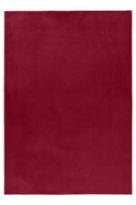 Pouffy Hochflor Teppich Rot – Weich & Flauschig – Bild 6
