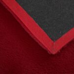 Pouffy Hochflor Teppich Rot – Weich & Flauschig – Bild 5