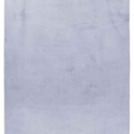 Pouffy Hochflor Teppich Silber – Weich & Flauschig