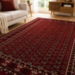 Orientteppich Rot Bordo | Klassischer Wohnzimmer Teppich – Bild 4
