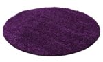 Life Shaggy Hochflor Teppich – Lila – Bild 4