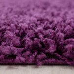 Life Shaggy Hochflor Teppich – Lila – Bild 5