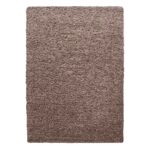 Life Shaggy Hochflor Teppich – Mocca