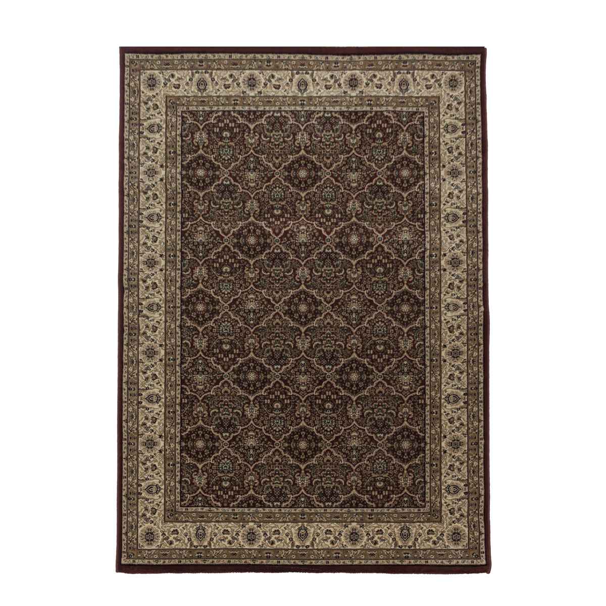 2602-Red-1-Front Kashmir 2602 Rot – Orientalischer Teppich in Rot – Bild 1