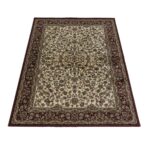 Kashmir 2604 Creme Orientteppich mit klassischem Muster